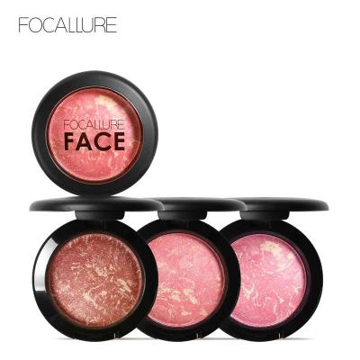 China Focallure Popular Small Order Accepted High Quality Cheap Price Long-Last Makeup Baked Blusher for sale