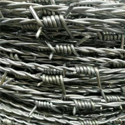 China Hot Dip Galvanized Barbed Wire Twist Wire Diameter 1.6 - 4 mm for sale