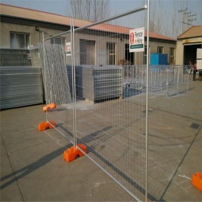 China Hot Dip Galvanized Welded Steel Temporary Fence For Construction for sale