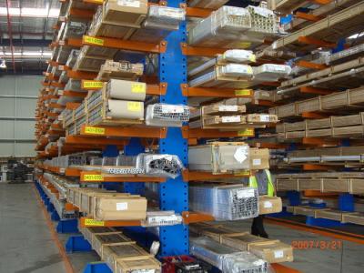 China 1000kg double side / single side Cantilever Racking Systems for Pipe / steel products for sale