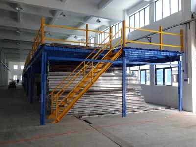 China Multi - category warehouse mezzanine storage systems for car accessory for sale