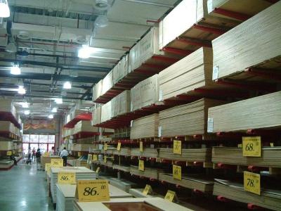China 300kg - 1000kg Cantilever Racking Systems for warehouse , customized Height for sale