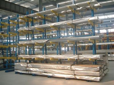 China Durable blue powder coating Cantilever Racking Systems for long material for sale