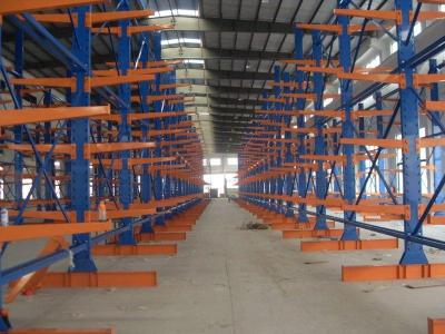 China Light duty steel structural Cantilever Racking Systems for storing irregular items for sale