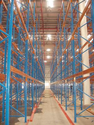 China Cold roll steel narrow aisle racking systems for carton flow , 1500kg for sale