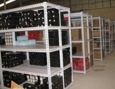 China 50kg - 80kg Multi level light duty shelving for Carton / loose cargo , customized for sale