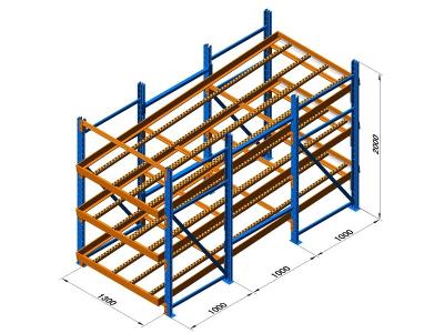 China Small light duty industrial storage racks for Production assembly line , 100KG for sale