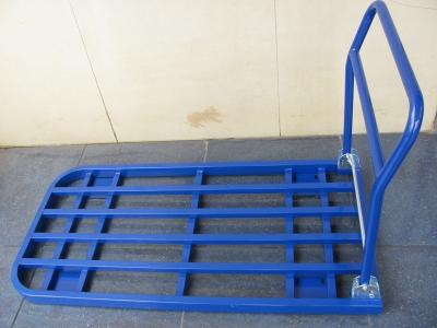 China 1200 X 600mm metal tube foldable trolley  industrial equipments with powder paint finished for sale