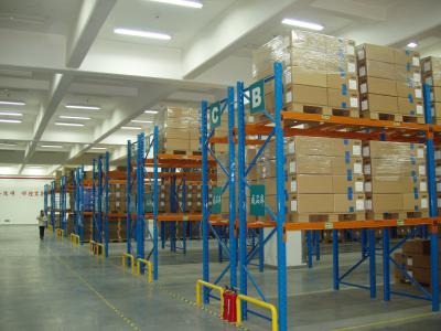 China Economical Selective Industrial Pallet Racks Customized For Palletised Products Storage for sale