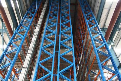 China high - rise spray paint finished automated storage retrieval system for Factory for sale