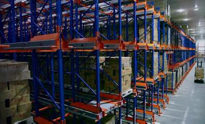 China Automantic Heavy Duty Radio Shuttle Racking , storage racking system for sale