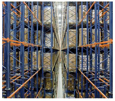 China alto sistema automático del almacenamiento y de recuperación de la capacidad de carga para el almacenamiento industrial, 4000kg en venta
