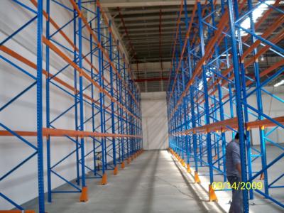 China Cold Rolled Steel Racking Pallet Rack Shelving , Industrail Storage Solutions for sale