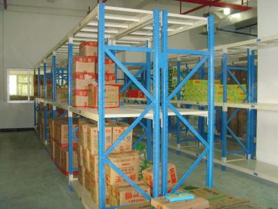 China O armazenamento industrial de Shelvig do metal cinzento submete para a central logística à venda