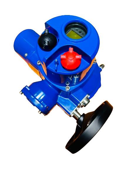Quality 5000N.M Quarter Turn Electric Actuator Intelligent Explosion Proof for sale