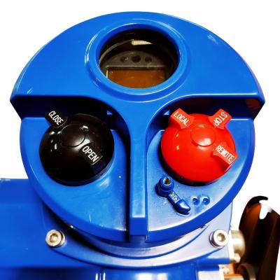 중국 220V AC 쿼터 턴 밸브 액추에터 폭발 방지 전기 제어 밸브 액추에터 판매용