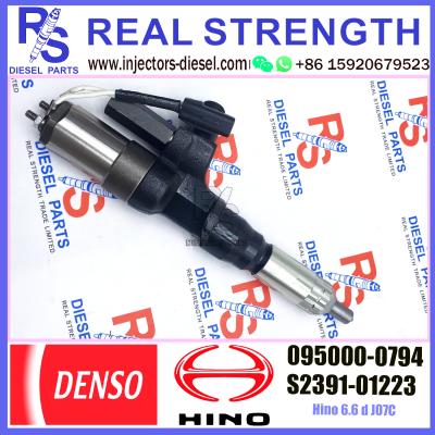 China DENSO Common Rail Diesel Injectors 095000-0792 095000-0793 095000-0794 For HINO 23910-1222 23910-1223 S2391-01223 for sale