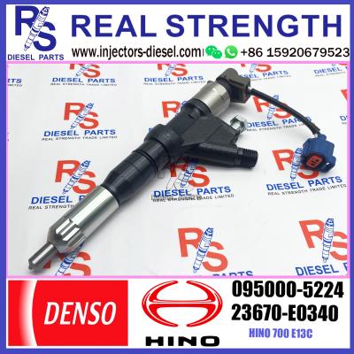 China Diesel Hino 700 Series E13C Engine Fuel Injector Replacement Parts 095000-5223 23670-E0340 for sale