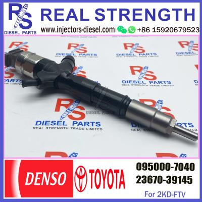 China common rail injector 23670-39145 095000-7040 injector for TOYOTA 2KD-FTV, D-4D, TRH2 injector nozzle 23670-39145 for sale