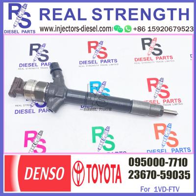 China Original and New Common Rail Injector 095000-7710 0950007710 23670-51030 For toyota landcruiser 200 V8 1VD-FTV 4.5L 0950 for sale
