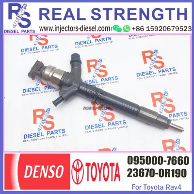 China Hot sale diesel injection nozzle injector 095000-6970 095000-7660 engine pump injector sprayer 23670-09190 23670-0R190 for sale