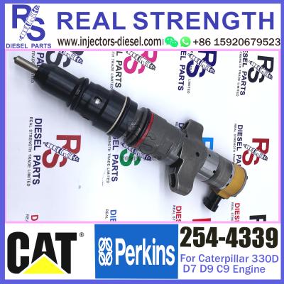 China Diesel Engine Fuel Injector 10R-7222 387-9433 254-4339 387-9434 254-4330 for Caterpillar 330D D7 D9 C9  engine for sale