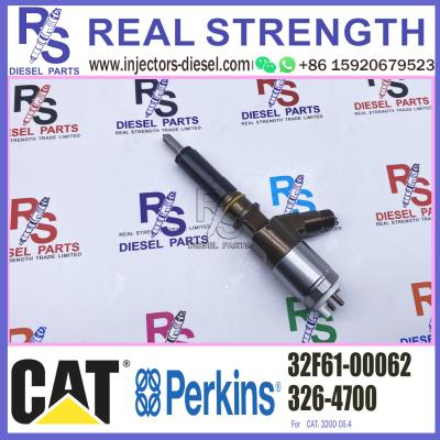 China Diesel fuel injector 326-4700 3264700 32F61-00062 32F6100062 10R-7675 10R7675 for Caterpillar CAT C6.4 320D Excavator for sale