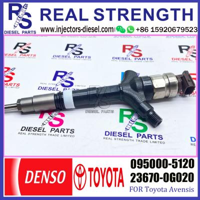 China 1CD-FTV Toyota Avensis D4d Injector 23670-09030 23670-0G020 095000-5120 for sale