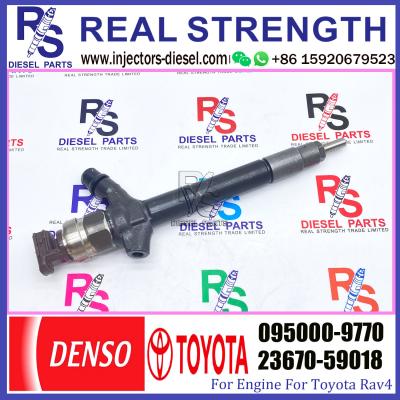 China Common Rail Diesel Injector 095000-8060 095000-9770 23670-5104 for Toyota LandCruiser 1VD-FTV 70 Series for sale