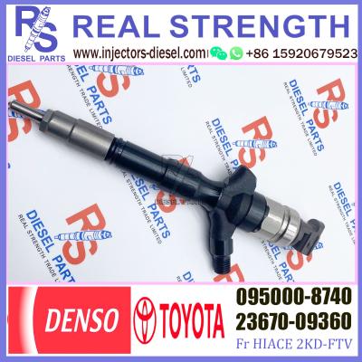 China Common Rail Injector 23670-09360 095000-8740 for TOYOTA engine 2KD-FTV for sale