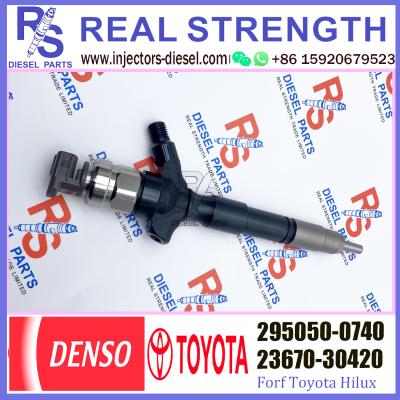 China 095000-0740,095000-0741,095000-0520 common rail injector for Land Cruiser 23670-30010 23670-39015 for sale