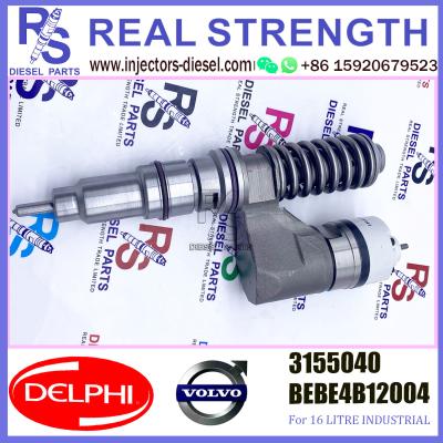 Chine Injecteur diesel DELPHI BEBE 4B12004 A3 de pompe de l'injecteur 3155040 de Vo-lvo pour D12 3039 EURO Spéc. 340-380 HP à vendre