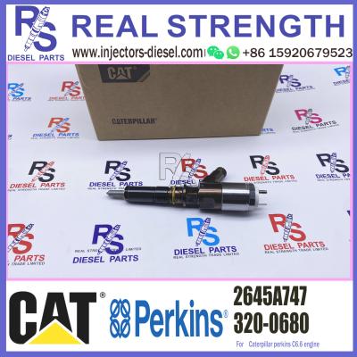China Factory Direct Supply Common Rail 320D injector 2645A747 320-0680 3200680 for Caterpillar perkins C6.6 engine CAT 320D i for sale