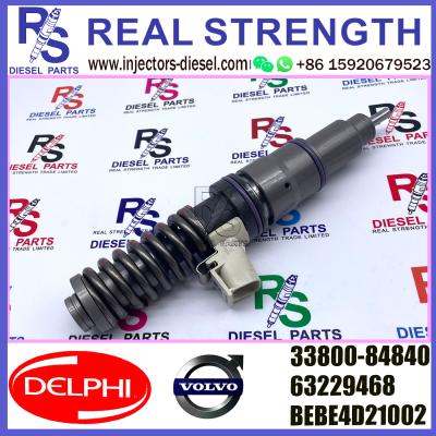 China 33800-84840 63229468 DELPHI Fuel Injector BEBE4D21002 For HYUNDAI H Engine for sale