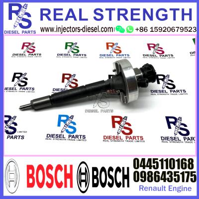 China Diesel Fuel Common Rail Injector 0445110168 0986435175 0445110284 16600-DB000 0445110880 16600-DB002 For Renault Engine for sale