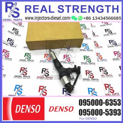 China Diesel fuel injector 095000-6353 095000-6350 095000-6352 Common Rail Fuel Injector for JQ5E J06 Excavator for sale