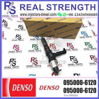 China High quality new PC650-8 Diesel Engine 6D140 Common Rail Fuel Injector 095000-6120 for sale