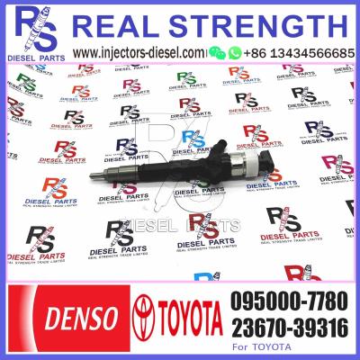 China 23670-30280 095000-7780 9709500-778 To yota Hilux Prado 1KD-FTV injector Diesel fuel Injectors Den so common rail inject for sale