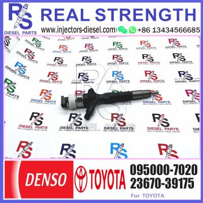 China Hot Selling Diesel Injector 23670-39175 Common Rail Injector 095000-7020 en venta