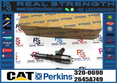 China cat 320d fuel injector 320-0690 320-0680 306-9390 for caterpillar cat 320d injector for sale
