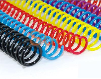 China 2.79mm Plastic Spiral Binding Coils for sale