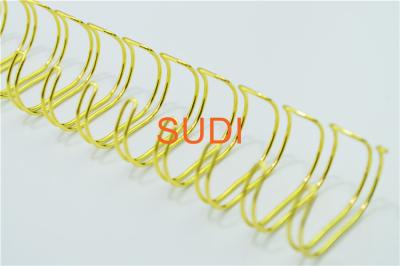 China Electroplating 5/8 Inch-1-3/4 Inch Wire O Bindings, Suitable For High-End Notebooks for sale
