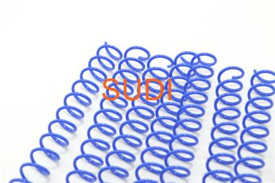 China Customized 6mm-50mm 4:1 Pitch Spiral Plastic Coil For Book Binding for sale
