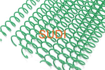 China Plastic spiral binding coils in various colors, suitable for all kinds of books for sale
