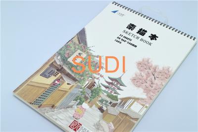Chine Le dessin 60 couvre des livres de l'obligatoire 140gsm en spirale à vendre