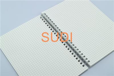 China Cuaderno espiral de las hojas intercambiables de Spriral 145×210m m del doble de la oficina en venta