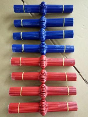China 50cm Length Nylon Coated 2mm Dia Wire Calendar Hanger Hooks for sale
