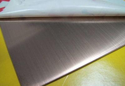 China Square Cold Rolled Ss 304 Sheet 0.6mm 660HV200 Hardness for sale