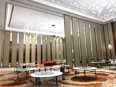 China Instalação rápida Painéis de parede divisória móveis para centros de convenções Durável à venda