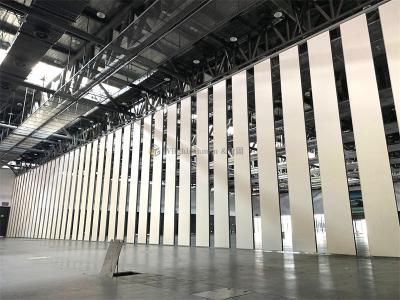 China Cuadro de aluminio Pared divisoria del salón de banquetes 80 mm espesor Alta durabilidad en venta